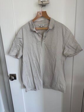 Autograph Men's XL White Polo 100% Supima Cotton